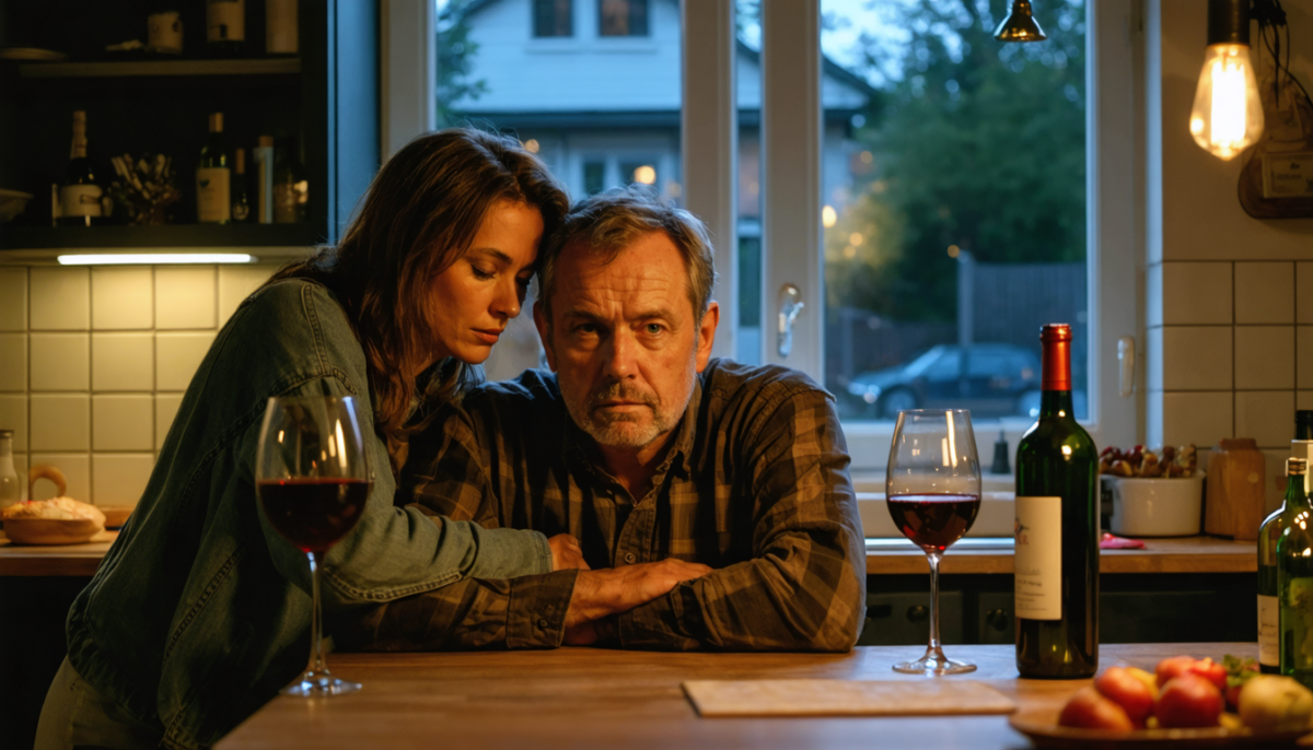 découvrez pourquoi votre mari consomme une bouteille de vin chaque jour, les causes possibles de cette habitude et des solutions efficaces pour y remédier.