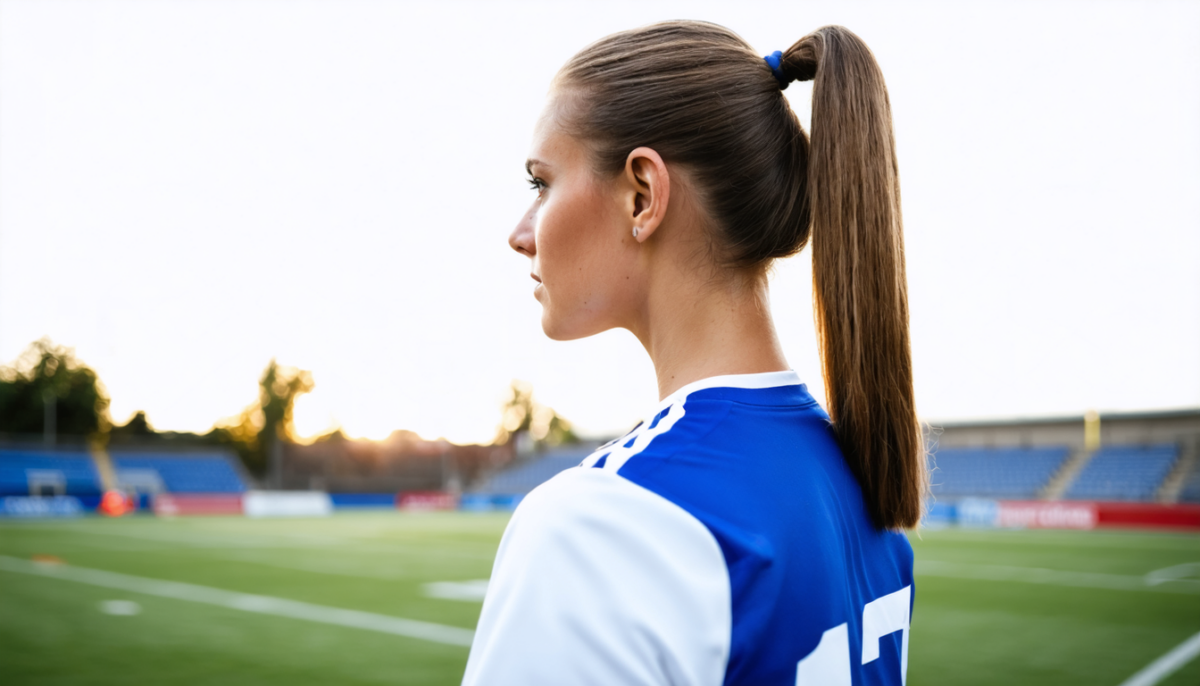 découvrez comment afficher force et leadership avec une queue de cheval stylée et un brassard de capitaine, symboles de puissance et de confiance.
