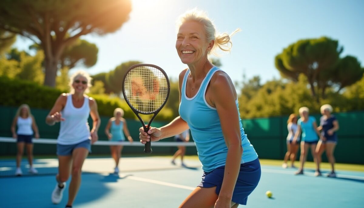 Les effets bénéfiques du padel sur la santé des seniors de plus de 50 ans