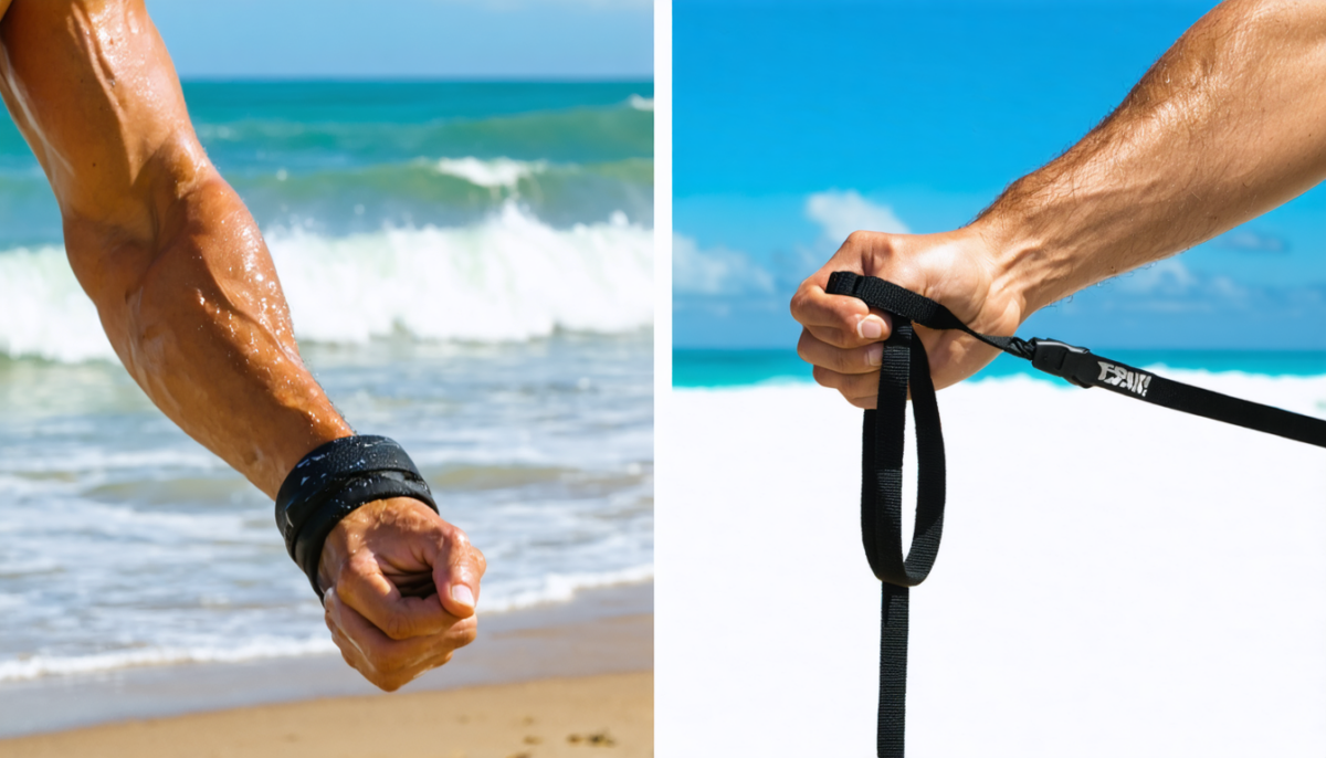découvrez notre guide complet sur les leashes bodyboard, comparaison entre poignet et biceps, avec tous les avantages et astuces pour choisir le modèle idéal selon votre pratique.