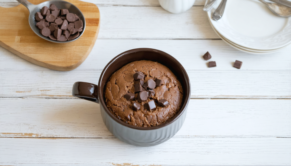 découvrez notre recette rapide et légère de mug cake au chocolat sain, parfaite pour les gourmands pressés qui veulent se faire plaisir sans culpabiliser.