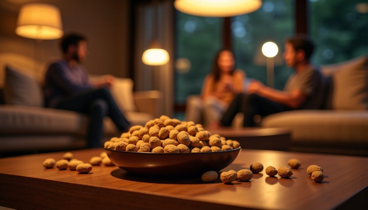 Cacahuètes en soirée : bienfaits gourmands et astuces minceur pour la nuit