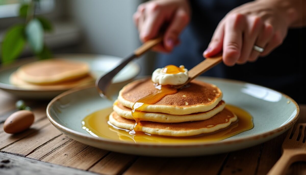 Préparez vite des pancakes protéinés délicieux et sains en toute simplicité